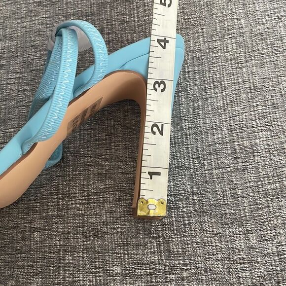 Kayleen By Los Angeles Women's Criss-Cross Elastic Ankle Strap - Picture 7 of 9